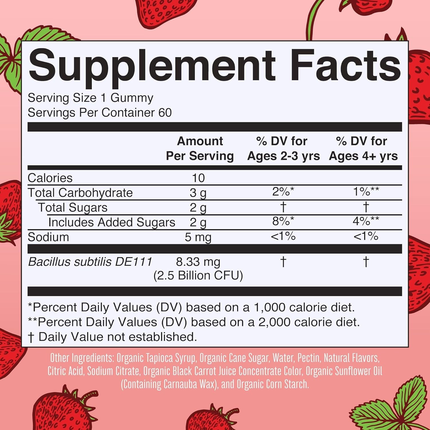 Maryruth Organics Kids Probiotics for Digestive Health | USDA Probiotic Gummies | 2 Month Supply | Kids Probiotics | Immune Support | Gut Health Supplement | Vegan | Non-Gmo | Gluten Free | 60 Count