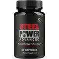 Steel Power - Steel Power Pills All Natural Maximum Strength, Daily Steelpower Capsules Premium Advanced Support Formula for Overall Health & General Wellness, 60 Capsules for 1 Month