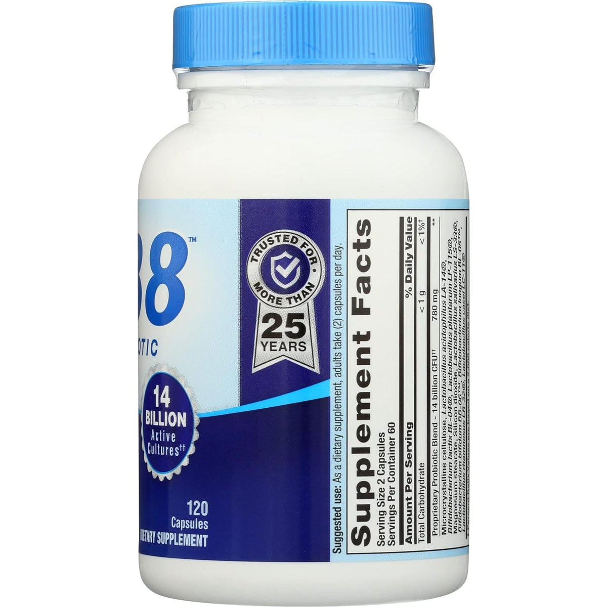 Pb 8, Probiotic 8 Strain, 120 Count