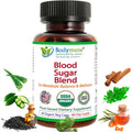 Bodymune Blood Sugar Blend – Organic Blood Sugar Support Supplement – with Bitter Melon Capsules, Moringa, & Black Seed Oil – 66 Capsules – USDA Organic, Vegan, Non-Gmo