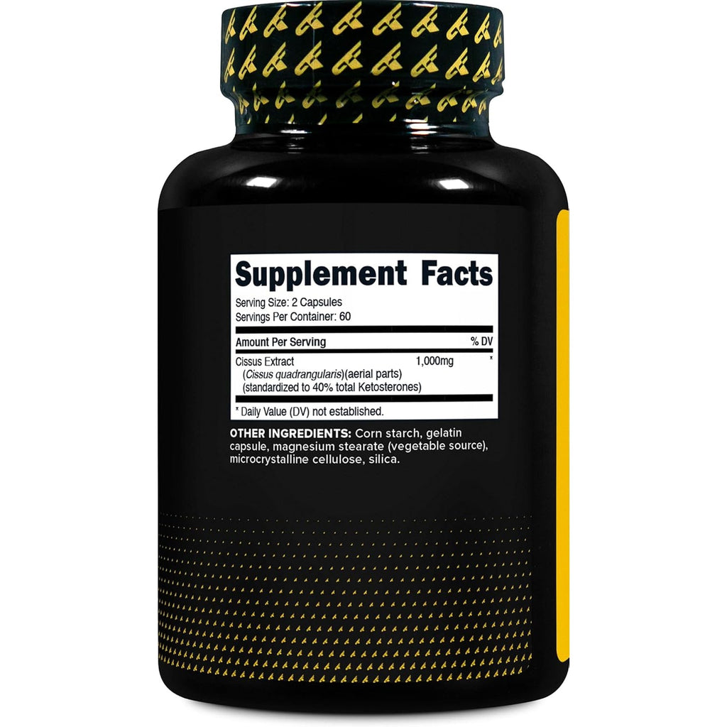Primaforce Cissus Quadrangularis Extract, 120 Capsules, 1000Mg per Serving - Gluten Free, Non-Gmo