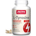 Jarrow Formulas® L-Tyrosine 500 Mg, Dietary Supplement, Amino Acid Supplement for Brain Health Support, 100 Capsules, 100 Day Supply