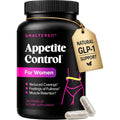 UNALTERED Appetite Control for Women - Support Cravings, Fullness, & Weight Management - Dietary Supplement with Chromium Picolinate & Glucomannan - 120 Vegan Capsules