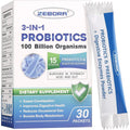 Probiotics for Women & Men - 100 Billion plus Digestive Enzymes & Prebiotics, Highest Potency 3-In-1 Complete Probiotics for Digestive Health, Immune Support