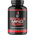 Gorilla Mind Rush - Nootropic Supplement | Intense Focus · Insane Productivity Cognitive Health Support, Memory, Focus, Concentration, Clarity | 150 Capsules