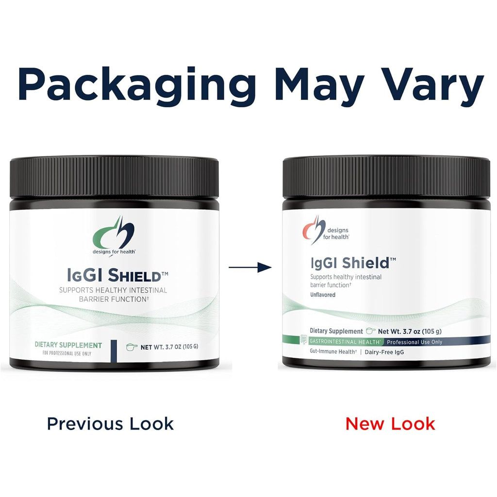 Designs for Health Iggi Shield Powder - Dairy-Free Imunoglobulin Igg Supplement, SBI with N-Acetyl-Glucosamine - Supports Healthy Intestinal Barrier Function (3.7Oz / 30 Servings)