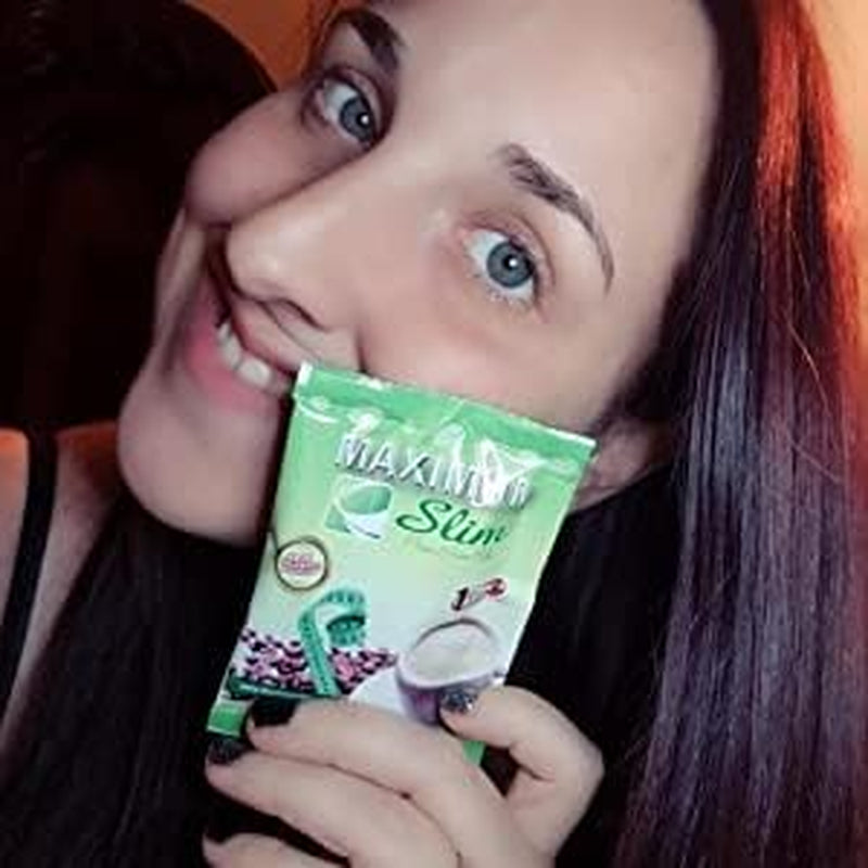 Maximum Slim Original Green Coffee –Premium 4-In-1 Formula with Natural Herbal Extracts for Energy & Vitality. Creamy & Delicious for Maximum Satisfaction. No Messy Side Effects-Made in the USA-30 Ct