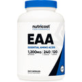 Nutricost EAA Capsules 1200Mg, 240 Capsules - Essential Amino Acids, 120 Servings - Non-Gmo, Gluten Free & Vegan