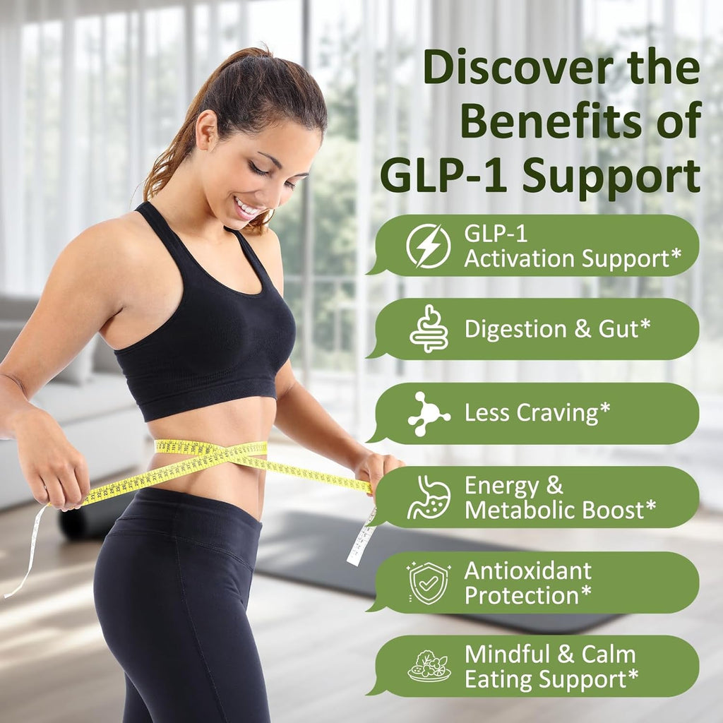 GLP1 Supplement | GLP Gummies Activates GLP-1 & AMPK with Akkermansia Probiotics, Berberine&More,Gut Health, Energy & Metabolism - 1 Pack, 90 Gummies
