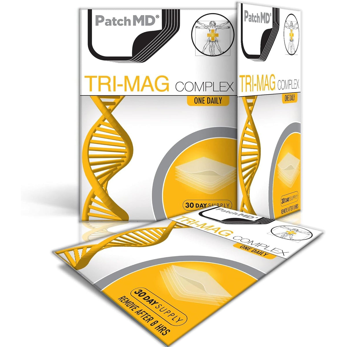 Patchmd - Tri-Mag Complex Topical Patch - 30 Day Supply