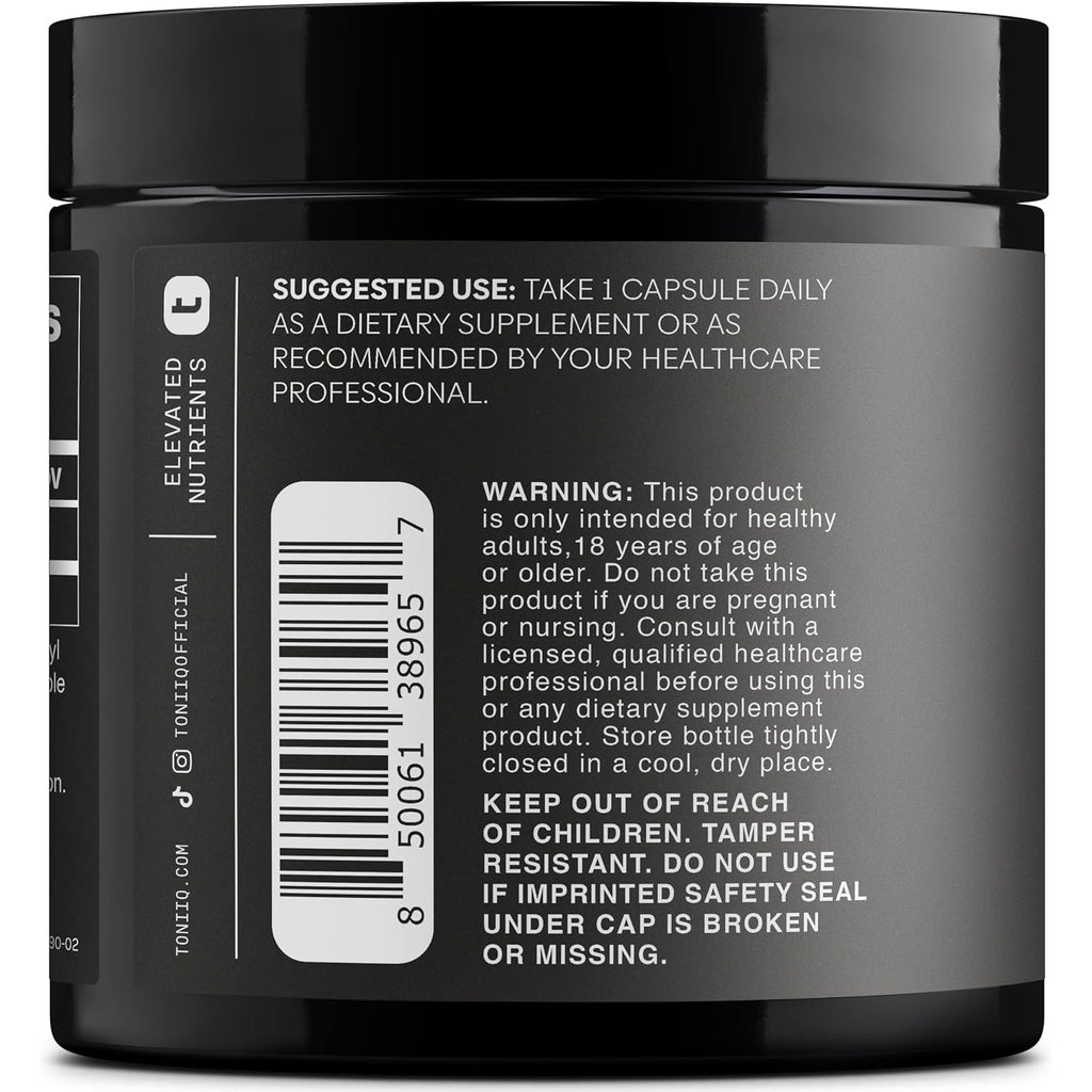 Ergothioneine with Clinically Studied Mitoprime® - High Potency 30Mg with 98% Purity - Fermentation-Based L Ergothioneine Supplement - Longevity and Immune Support - Third-Party Tested, 90 Capsules