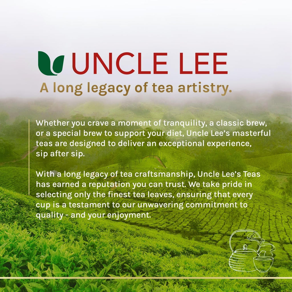 Uncle Lee'S Tea Detox Tea with Senna Laxative, Constipation Relief for Adults, Supports a Healthy Weight, Caffeine-Free Herbal Tea Bags, 30 Count (Pack of 5)