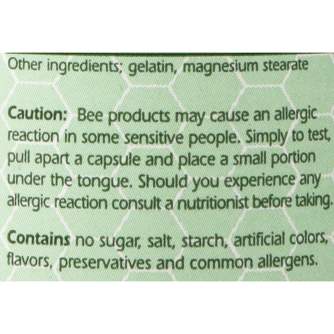 Y.S. ECO Bee Farms 100% Pure Bee Pollen 1,000Mg- 200 Capsules