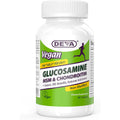 DEVA Vegan Glucosamine MSM & Chondroitin + Turmeric, CMO, Boswellia, Hyaluronic Acid & More, Improved Non-Animal Formula, 90 Tablets