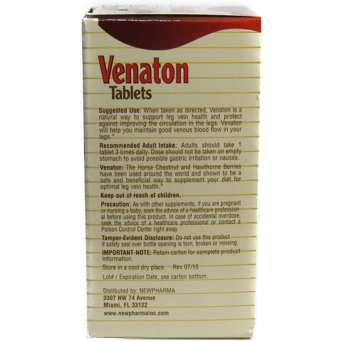 Tablets Dietary Supplement for Leg Health - 60 Tablets
