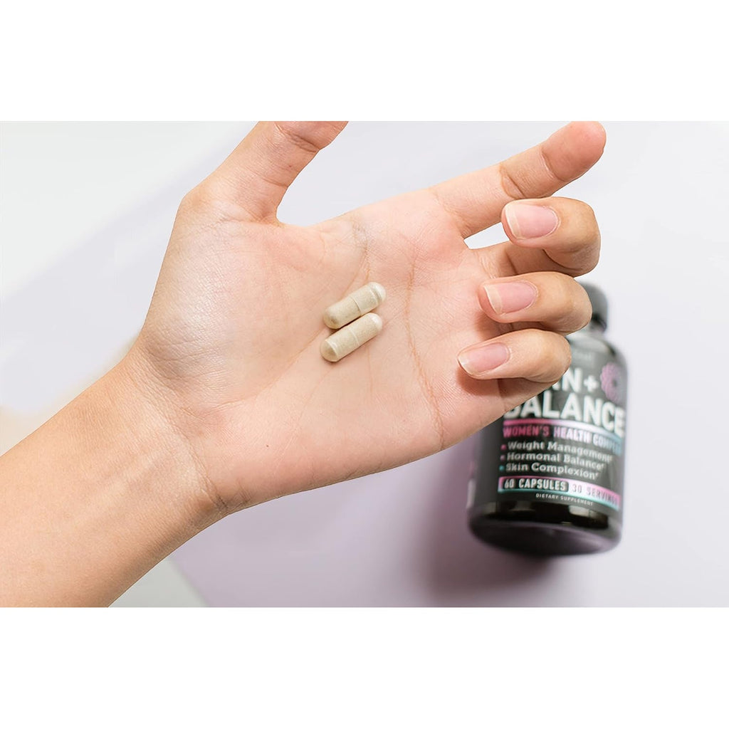 Zeal Naturals Weight Loss Support for Women + Daily Balance Vitamins (Iron, Vitamin D, Setria®, Folate) Premium Diet Support Pills for Women+ Multivitamin and Hormone Support