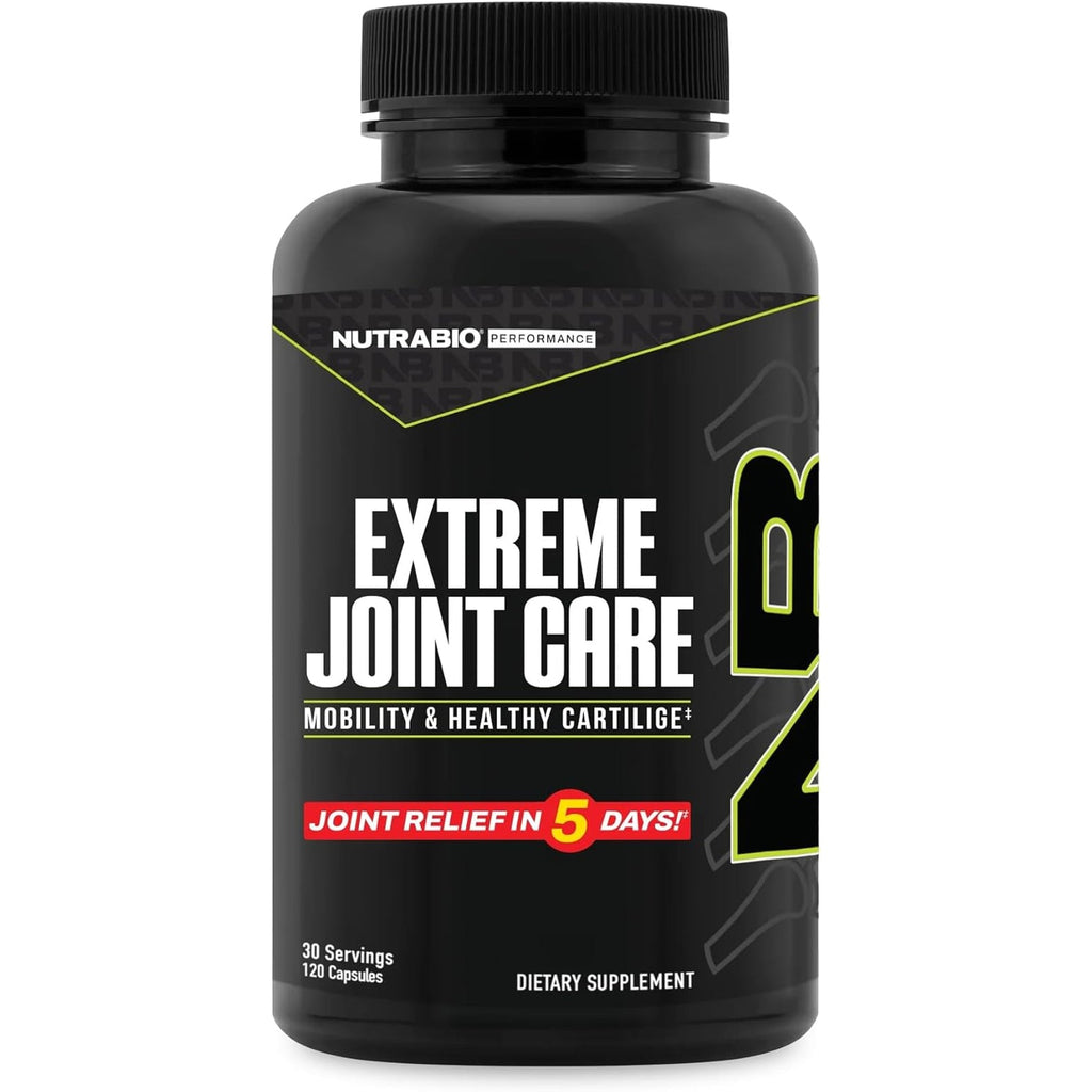 Nutrabio Extreme Joint Care - Joint Support Supplement - Joint Health Supplement, Supports Joints, Mobility, and Cartilage - 120 Capsules