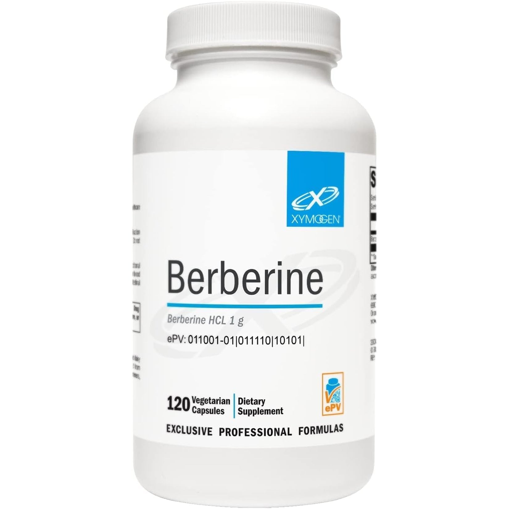 XYMOGEN Berberine - Plant-Based Berberine Hcl Supplement for Cellular Metabolic & Immune Support* - Non-Gmo, Gluten-Free, Vegan - 120 Capsules