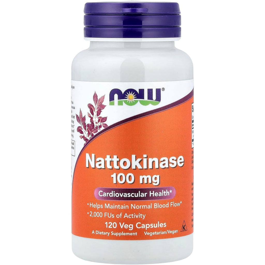 NOW Foods Nattokinase 100 Mg 120 Vegicaps