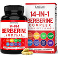 GLP-1 Supplement for Women & Men (30 Count) GLP1 Berberine 15 Day Gut Cleanse Detox & Cleanse Metabolism Support with Ceylon Cinnamon , Senna Leaf & More - Third Party Tested , Vegan Safe - USA Made