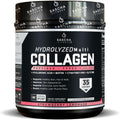 SASCHA FITNESS Hydrolyzed Multi Collagen Peptides Tipes 1,2 & 3 |Hyaluronic Acid|Biotin |Cynatine Hsn|Vitamin C & E |For Hairs, Skin & Bone Support|Strawberry Lemonade