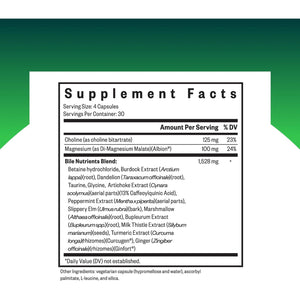Seeking Health Bile Nutrients, Herbal Digestive Support for Healthy Gallbladder Function and Bile Production, Supports Healthy Fat Digestion and Liver Function (120 Capsules)*