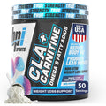 BPI Sports CLA + Carnitine – Conjugated Linoleic Acid – Weight Loss Formula – Metabolism, Performance, Lean Muscle – Caffeine Free – for Men & Women – Snow Cone – 50 Servings – 12.34 Oz.