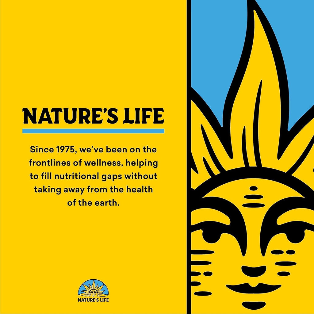 Nature'S Life Monolaurin 1000 Mg, Nourishing Monolaurin from Natural Raw Coconut, Immune Support Supplement, Gut Health, Balanced Gut Flora, 60-Day Guarantee, 45 Servings, 90 Vegetarian Capsules