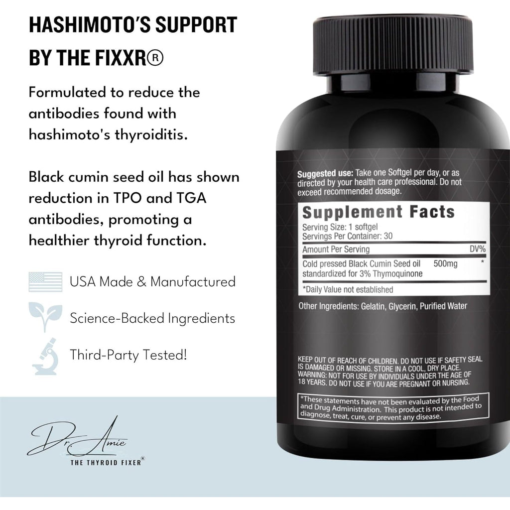 Hashimoto'S Support by Dr. Amie | Antibody Reducing Complex | 30 Day Supply, 30 Softgels