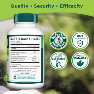 Genacol Optimum – Glucosamine, Chondroitin, MSM & Ultra-Hydrolyzed Collagen Joint Supplement, Complete Formula for Joints and Cartilage, 180 Tablets (60-Day Supply)