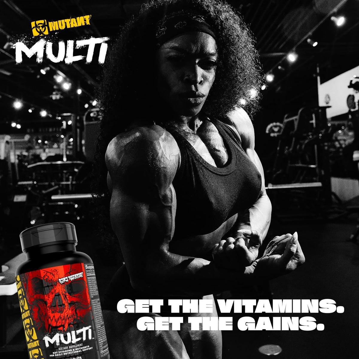 Mutant Multi - High Potency Vitamins with 75+ Ingredients Specifically Formulated for Heavy Lifting, 60 Tablets