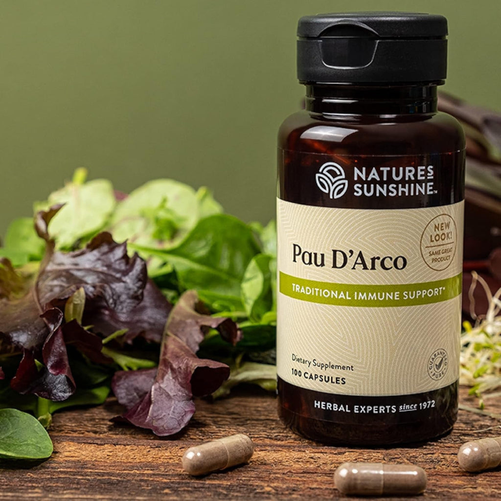 Nature'S Sunshine Pau D’ Arco, 100 Capsules | Supports the Immune System, Provides Antioxidants, and Assists the Natural Detoxification Process