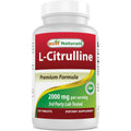 Best Naturals L-Citrulline 2000Mg/Serving - Non-Gmo - Gluten Free - 120 Tablets (120 Count (Pack of 1))