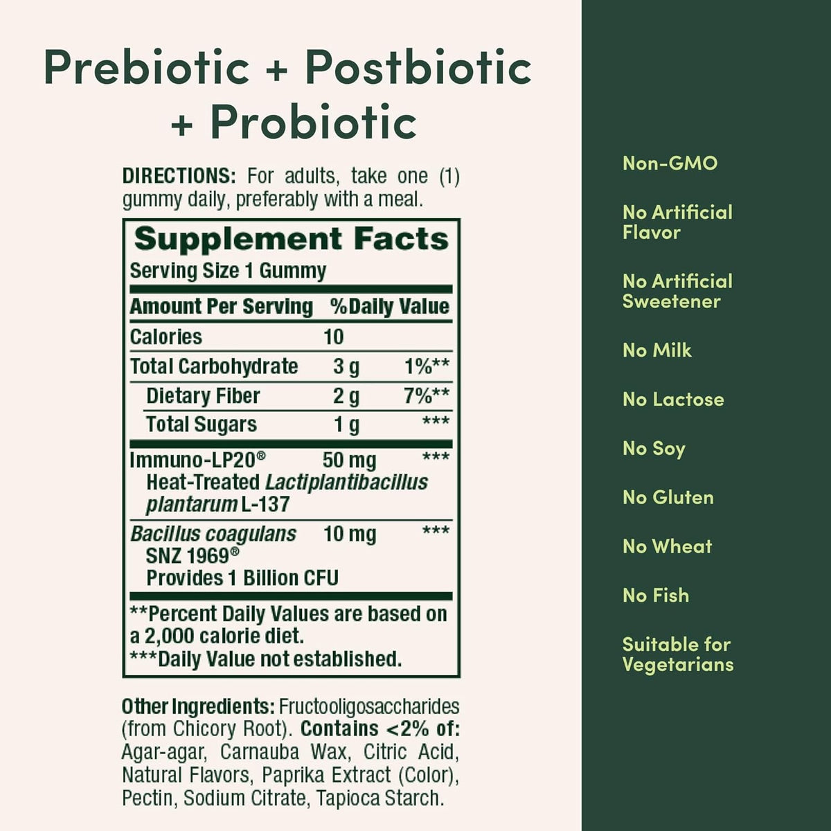Nature’S Bounty Pre + Pro + Postbiotic Gummies for Digestive Health, Immune Support - Probiotic Gummies for Gut Health, Tropical Mango Flavor, 30 Ct