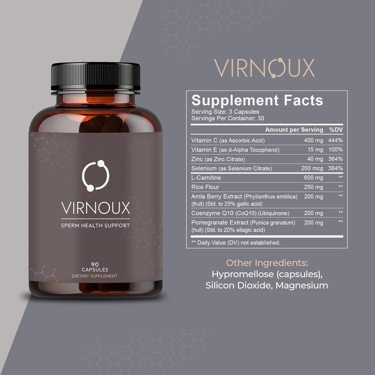 Boost Sperm Count, Motility & Volume – Male Fertility Prenatal Vitamins for Men | Doctor-Formulated Sperm Health Support for Conception | USA Made, Gluten-Free | 30-Day Supply