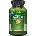 Irwin Naturals High Potency Mega D3 & K2 + Turmeric Extract — 60 Liquid Soft-Gels