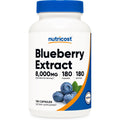 Nutricost Blueberry Extract 180 Capsules for 180 Servings per Bottle - Vegetarian, Gluten Free and GMO Free