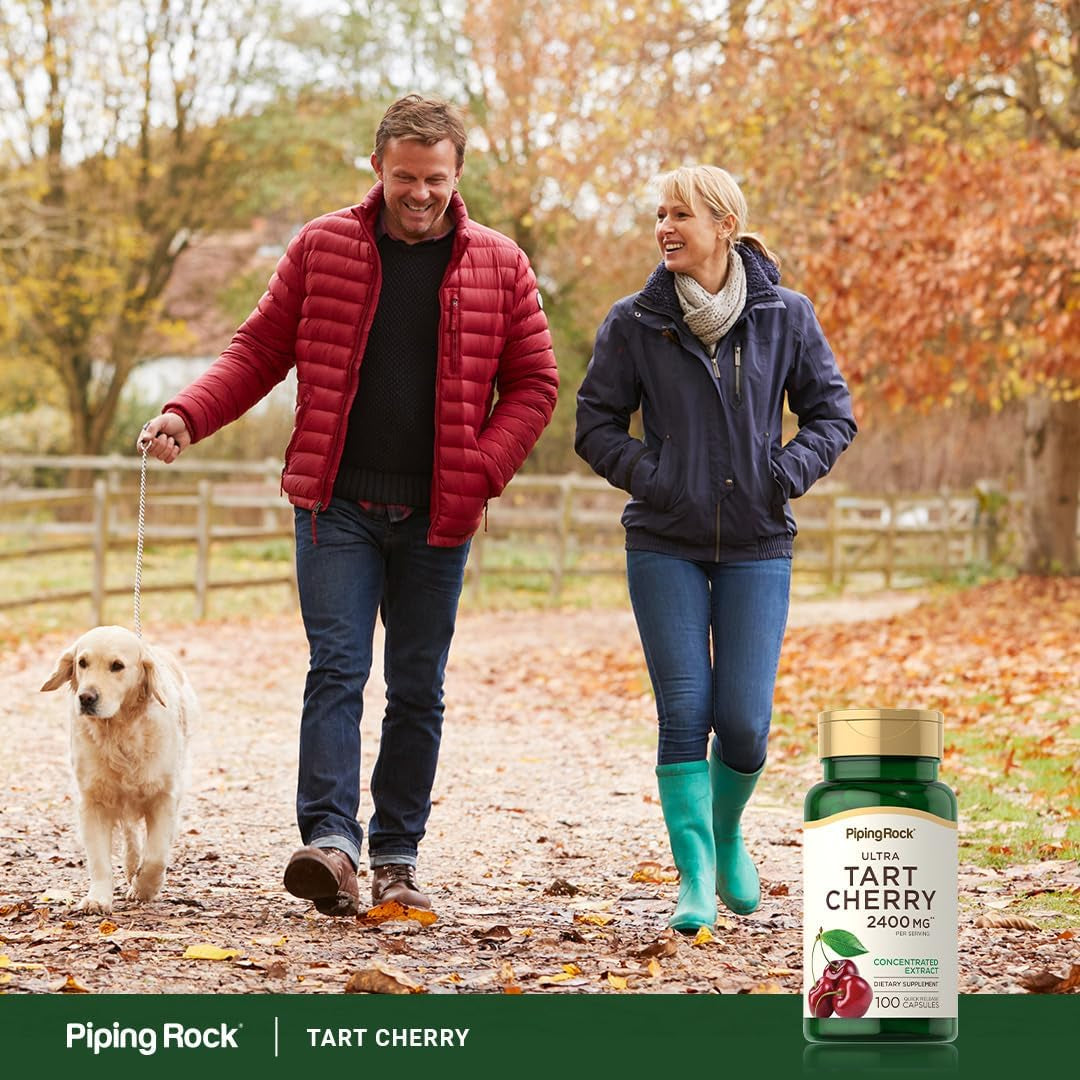 Piping Rock Tart Cherry Capsules | 100 Count | Concentrated Extract | Non-Gmo, Gluten Free Supplement
