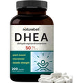 Naturebell DHEA 50Mg for Men & Women, 300 Capsules | Micronized for Better Absorption | Plant-Based Source | Supports Energy, Metabolism & Healthy Aging | Non-Gmo, Made in USA