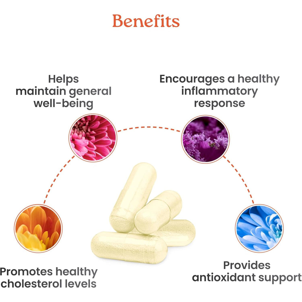 Newlife Naturals Citrus Bergamot Supplements 500 MG - Heart Health - Supplement for Wellness and Aging Support - Pure Extract Formula - 60 Veggie Capsules