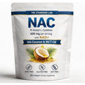 NAC 600Mg | N-Acetyl Cysteine with NAD+ & Coconut Oil | Nicotinamide Complex | Non-Gmo | 300 Count
