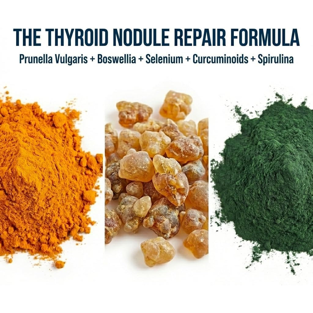 Dr. Westin Childs Thyroid Nodule Support Supplement for Gland Size, Health & Control in Women & Men: Boswellia, Turmeric, Myo-Inositol, Selenium, Prunella Vulgaris 120 Ct