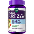 Zzzquil PURE Zzzs De-Stress 2Mg Melatonin Gummies, , Sleep Aids for Adults, Ashwagandha for Stress Support, 60 Gummies