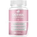 Derma Essential - Derma Essential Capsules Advanced Formula Support Premium Natural Ingredients, Dermaessential Pills Maximum Strength Health and Wellness Reviews, 60 Capsules for 1 Month