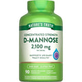 Nature'S Truth D-Mannose Pills | 2100Mg | 90 Capsules | Non-Gmo & Gluten Free Supplement