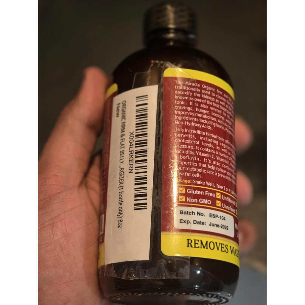 Essential Palace Organic Firm & Flat Detox Energizer 16Oz