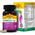 Country Life Women’S Core 1 Daily Multivitamin with Iron, Cranberry, Probiotics, and Digestive Enzymes-Certified Gluten-Free Formula for Energy, Immune Support and Complete Digestive Health,60 Tablets