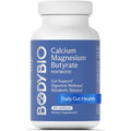 Bodybio Butyrate - Postbiotic for Gut Health, Digestive Support, Bloat, Gas & Constipation Relief, Leaky Gut Repair - Calcium, Magnesium + Butyric Acid Supplement for GI Wellness - 100 Capsules