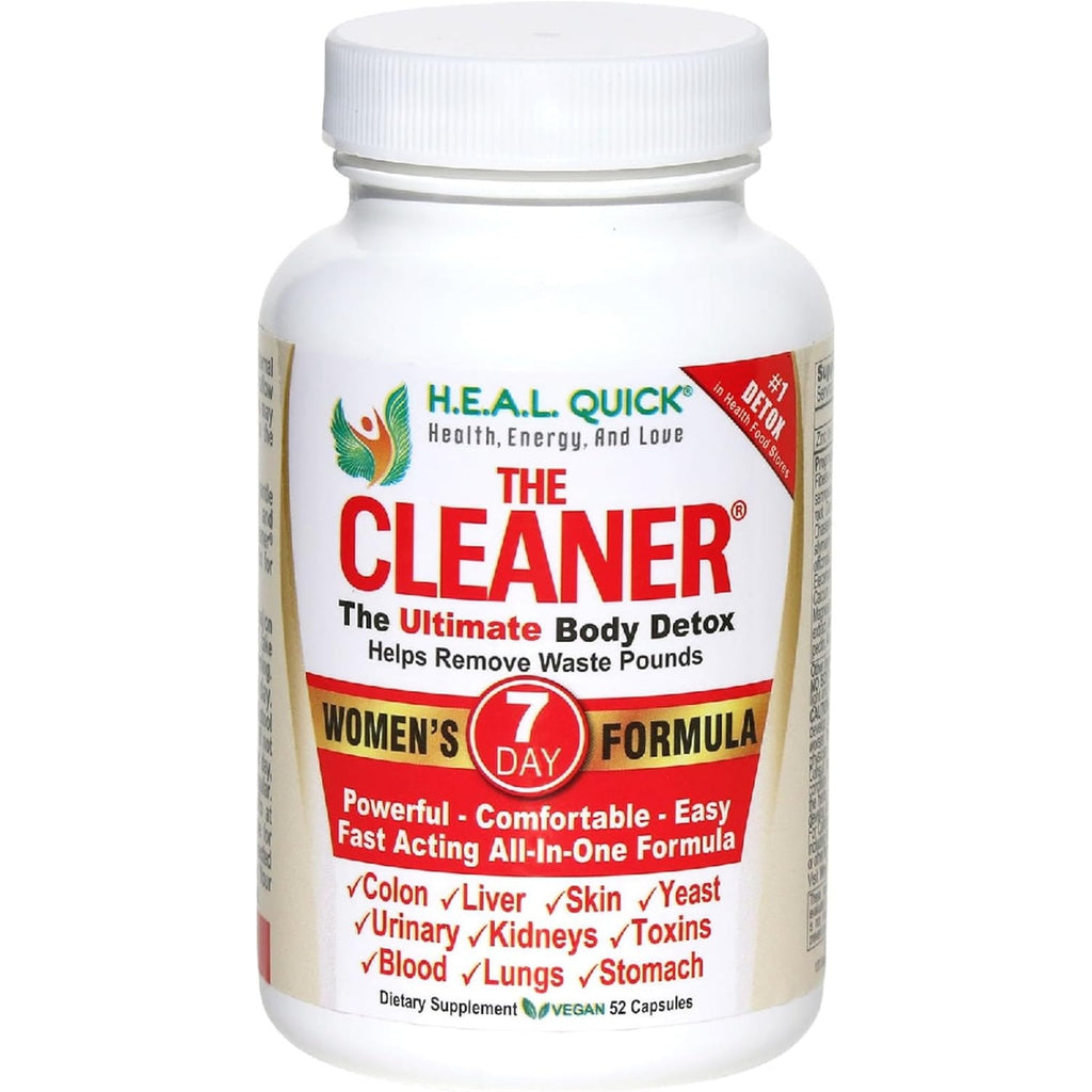 Century Systems the Cleaner Detox, Powerful 7-Day Complete Internal Cleansing Formula for Women, Support Digestive Health, 52 Vegetarian Capsules