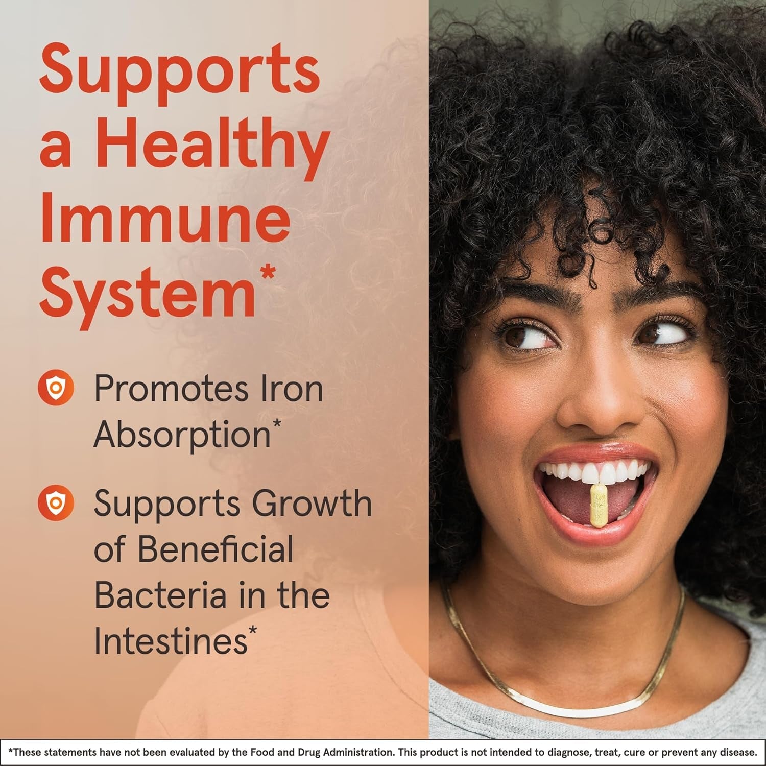 Jarrow Formulas Lactoferrin Supplements 250 Mg - Immune-Supporting Glycoprotein for Healthy Immune System Support & Iron Absorption - Freeze Dried, Gluten Free, Non-Gmo - 60 Capsules (Servings)